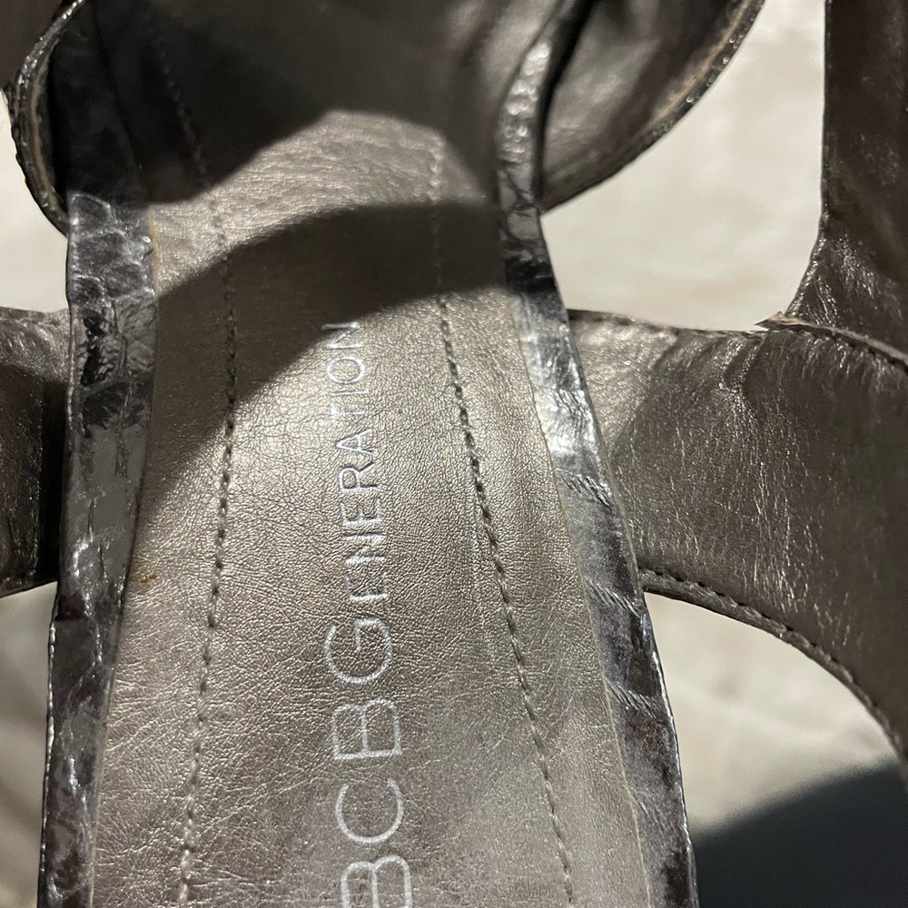 Bcbgeneration Silver Women's Sandals - image 5